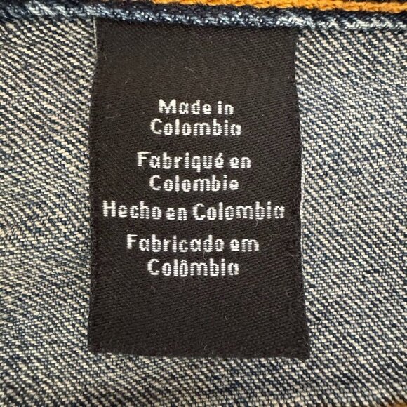 Y2K Calvin Klein Mid Rise Loose Fit Straight Leg Stretch Jeans Size 14 - Picture 11 of 12